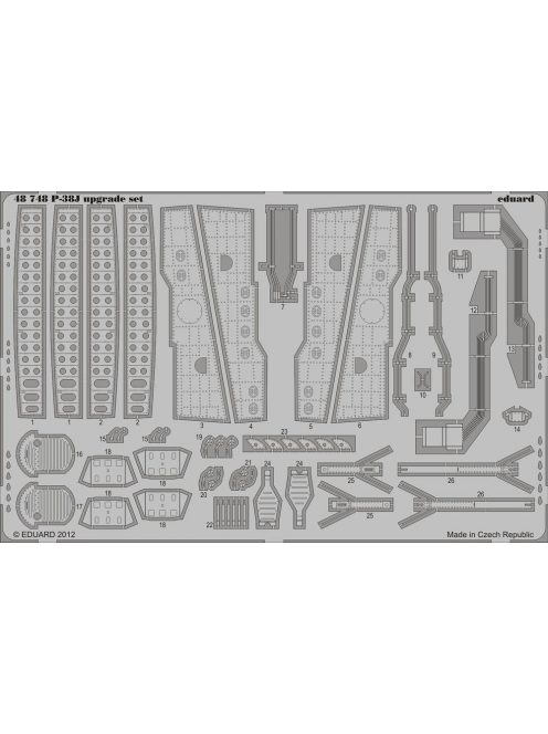 Eduard - P-38 upgrade set for Eduard 