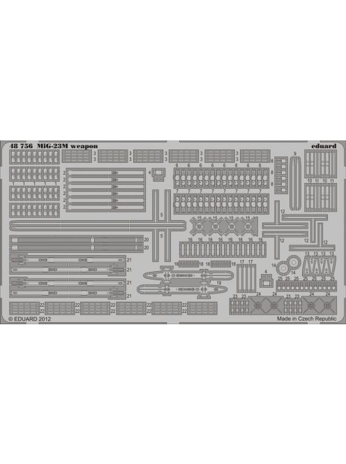 Eduard - MiG-23M/ML/MF exterior for Trumpeter 