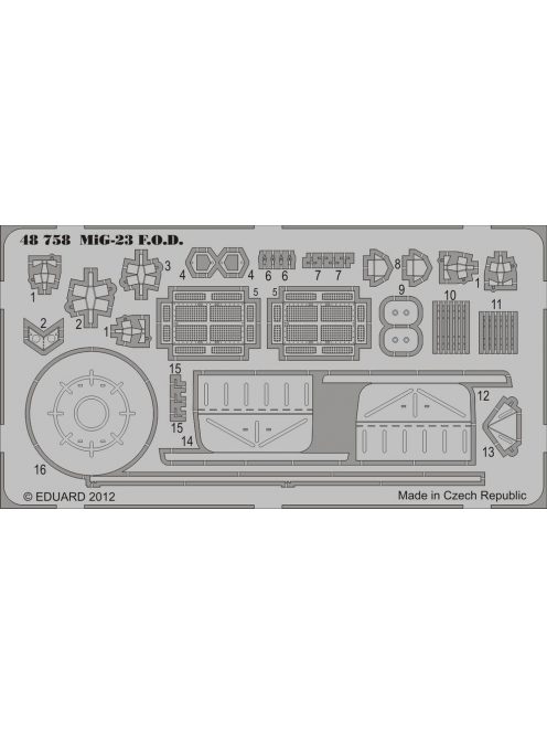 Eduard - MiG-23 F.O.D. for Trumpeter 