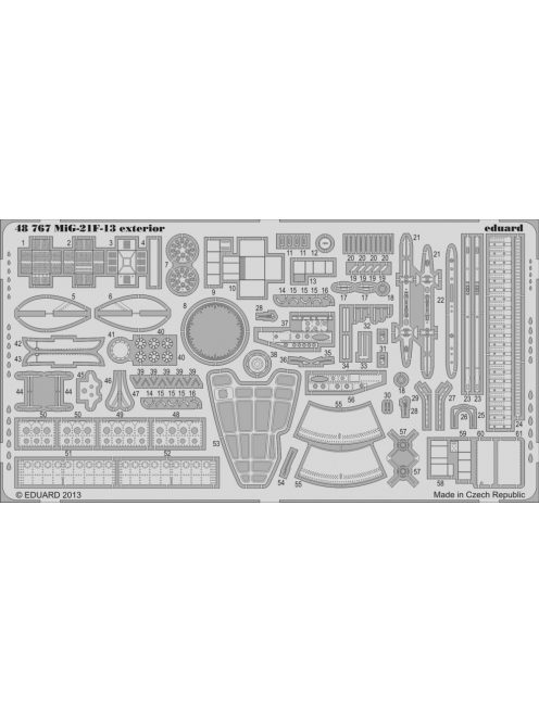 Eduard - MiG-21F-13 exteriorfor Trumpeter 