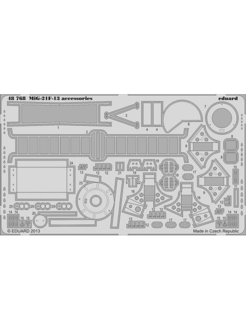 Eduard - MiG-21F-13 accessories for Trumpeter 