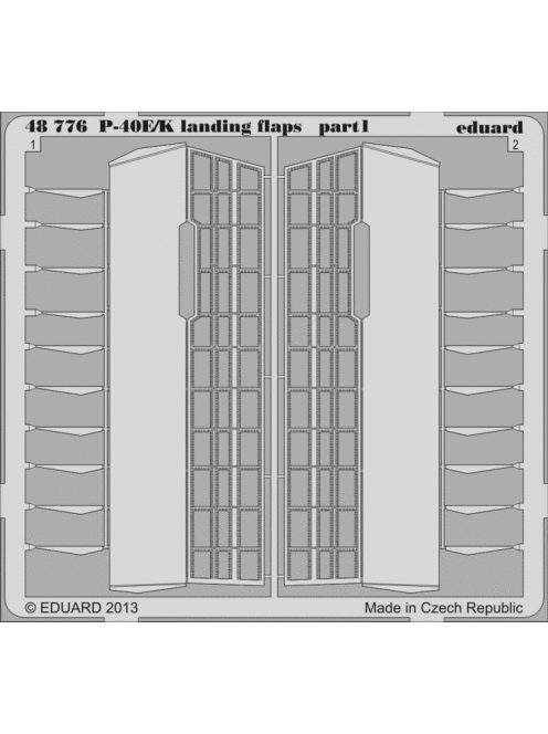 Eduard - P-40E/K landing flaps for Italeri 