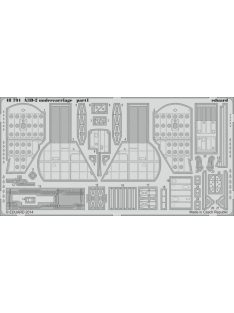 Eduard - A3D-2 undercarriage for Trumpeter 