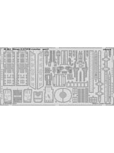 Eduard - Mirage F.1CT/CR exterior for Kitty Hawk 