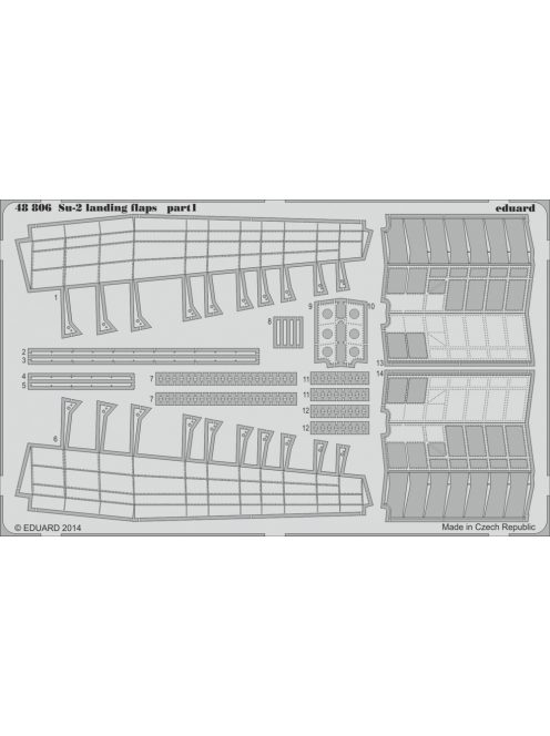 Eduard - Su-2 landing flaps for Zvezda 