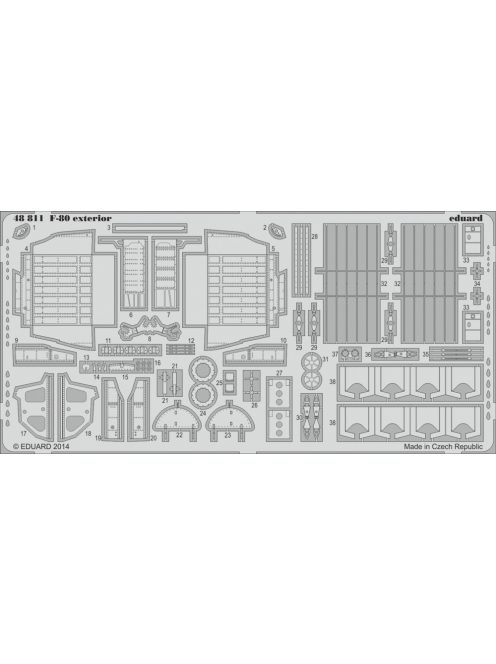 Eduard - F-80 exterior for Hobby Boss 