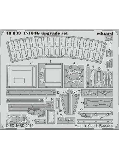 Eduard - F-104G upgrade set for Eduard/Hasegawa 