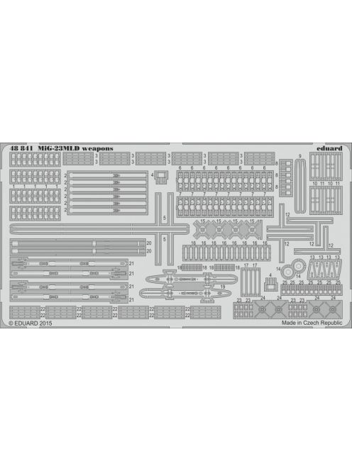 Eduard - MiG-23MLD weapons for Trumpeter 