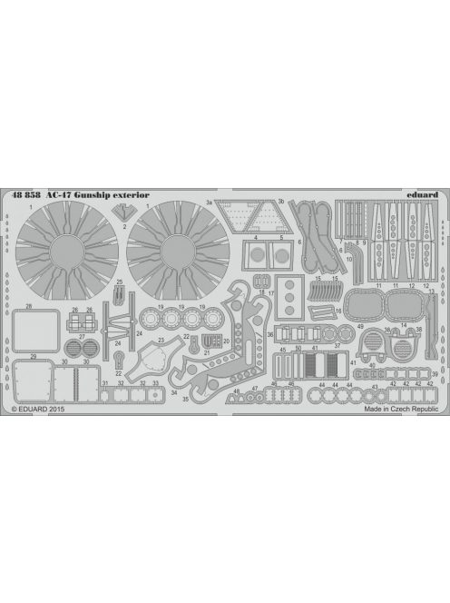 Eduard - AC-47 Gunship exterior for Revell 