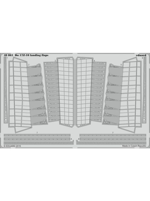 Eduard - Do 17Z-10 landing flaps for ICM 