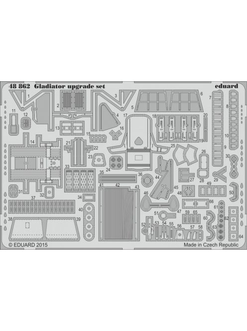 Eduard - Gladiator upgrade set for Eduard 