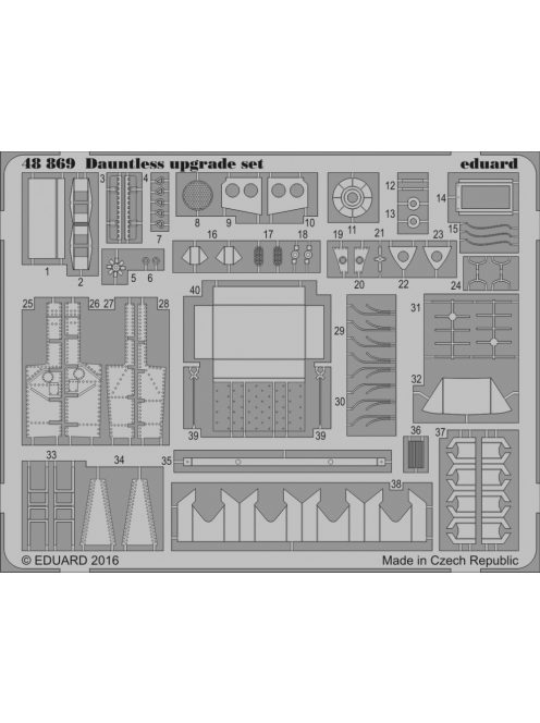 Eduard - Dauntless upgrade set for Eduard 