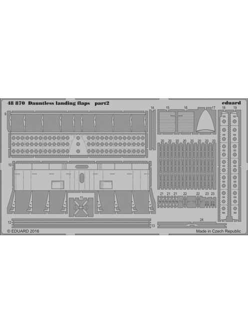 Eduard - Dauntless landing flaps for Eduard 