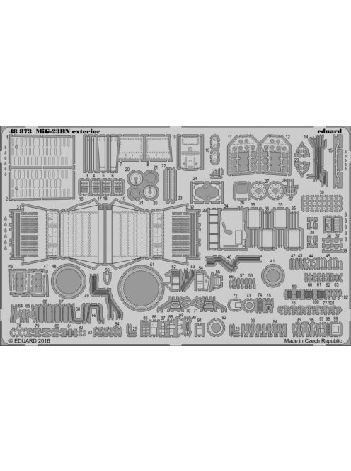 Eduard - MiG-23BN exterior for Trumpeter 