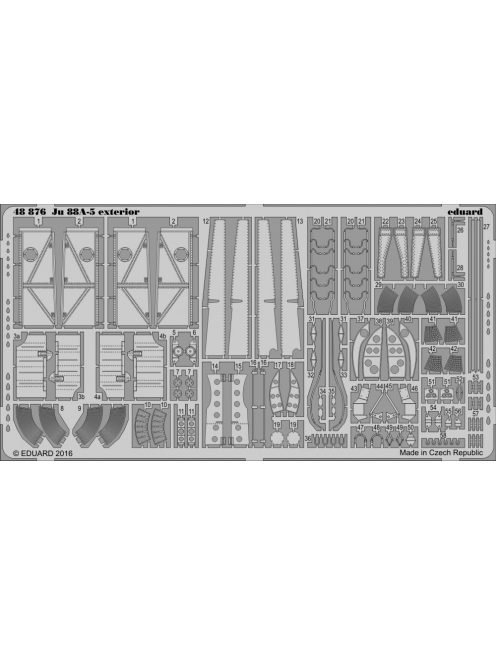 Eduard - Ju 88A-5 exterior for ICM 