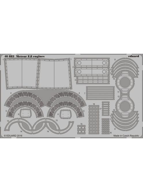 Eduard - Meteor F.8 engines for Airfix 