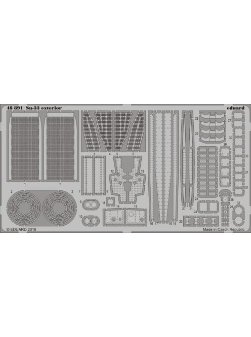 Eduard - Su-33 exterior for Kinetic 