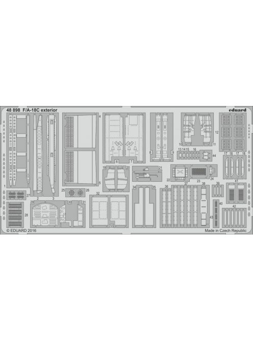 Eduard - F/A-18C exterior for Kinetic 