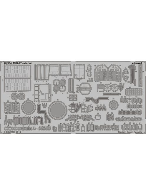 Eduard - MiG-27 exterior for Trumpeter 