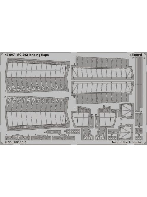 Eduard - MC.202 landing flaps for Eduard 