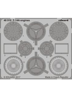 Eduard - F-14A engines for Tamiya 