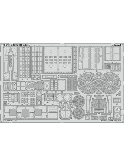 Eduard - MiG-25RBT exterior for ICM 