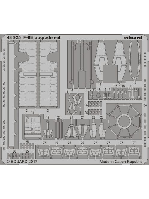 Eduard - F-8E upgrade set for Eduard 