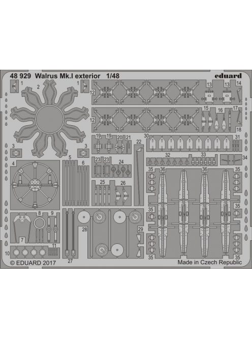 Eduard - Walrus Mk.I exterior for Airfix 