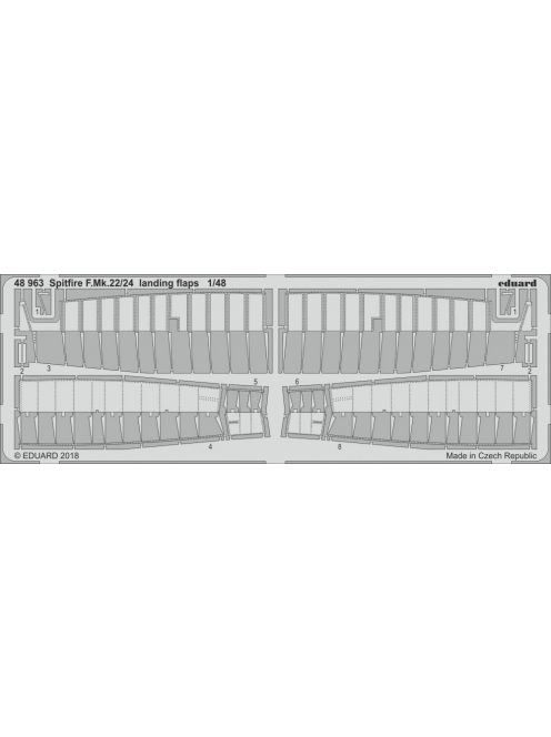 Eduard - Spitfire F.Mk.22/24 landing flaps f.Airf 