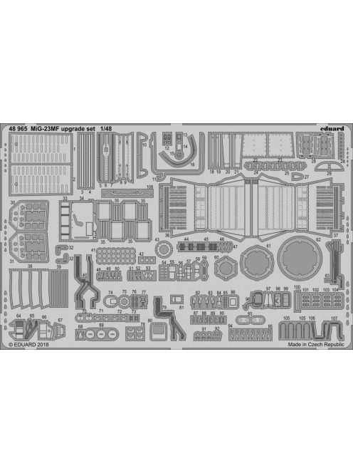 Eduard - MiG-23MF upgrade set for Eduard 