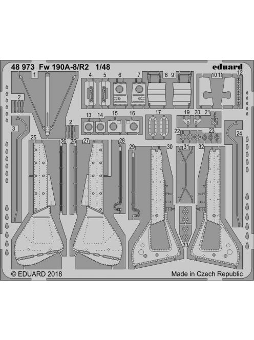 Eduard - Fw 109A-8/R2 for Eduard 