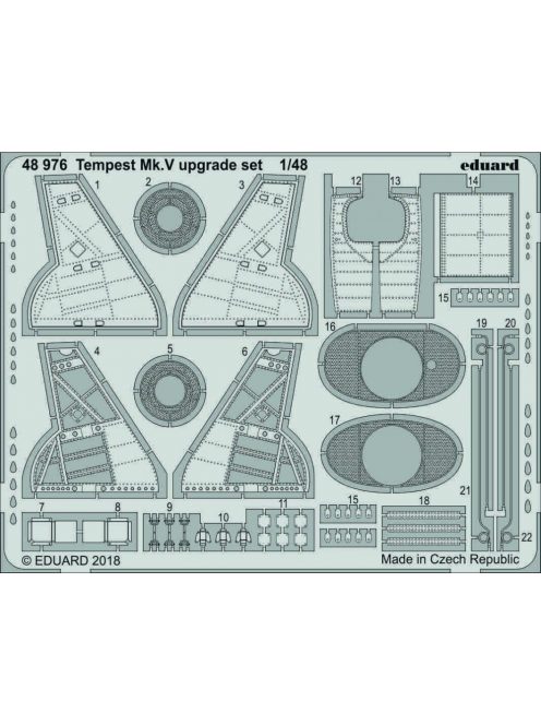 Eduard - Tempest Mk.V upgrade set for Eduard 