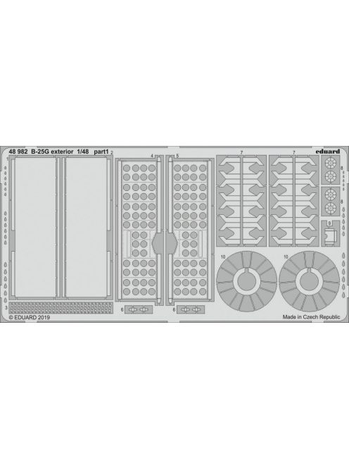 Eduard - B-25G exterior for Italeri 