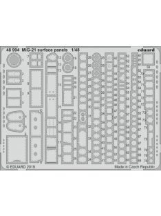 Eduard - MiG-21 surface panels for Eduard 