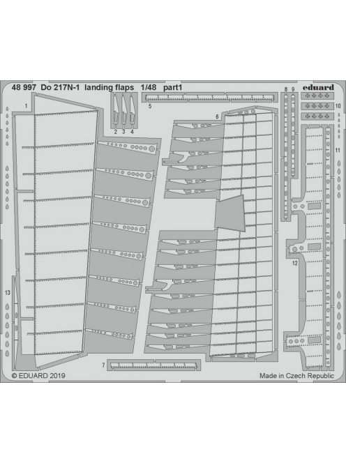 Eduard - Do 217N-1 landing flaps for ICM 