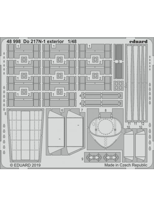 Eduard - Do 217N-1 exterior for ICM 