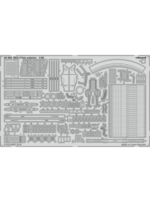 Eduard - MiG-21bis exterior for Eduard 