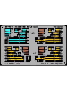Eduard - Color Seatbelts RAF late 