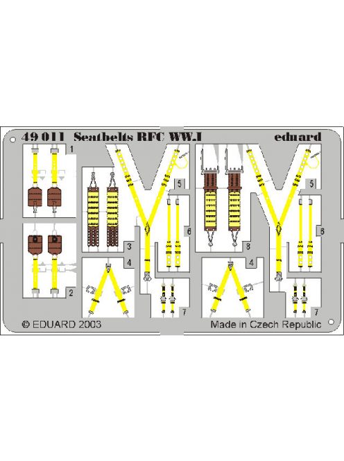 Eduard - Seatbelts RFC WW.I 