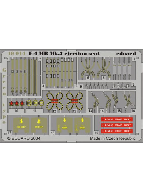 Eduard - F-4 Phantom II MB Mk.7 Ejection Seat Green for Hasegawa