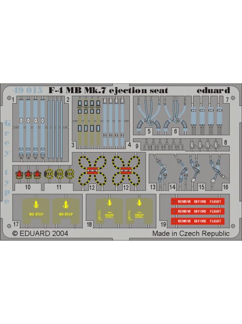 Eduard - F-4 Phantom II MB Mk.7 Ejection Seat Grey