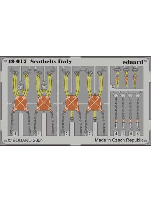 Eduard - Seatbelts Italy 