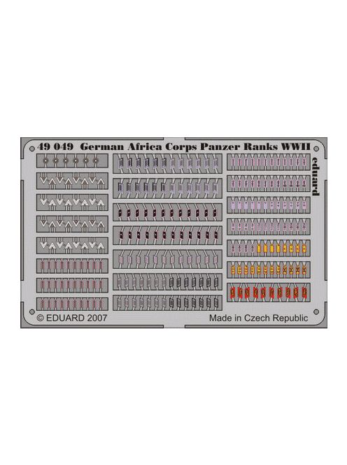 Eduard - German Africa Corps Panzer Ranks WWII 