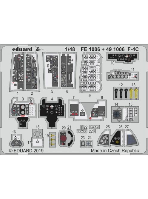 Eduard - F-4C interior for Academy 