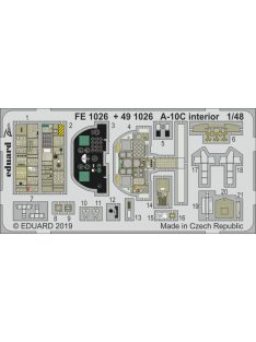 Eduard - A-10C interior for Italeri 