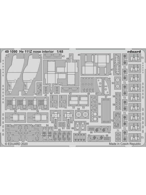 Eduard - He 111Z nose interior for ICM