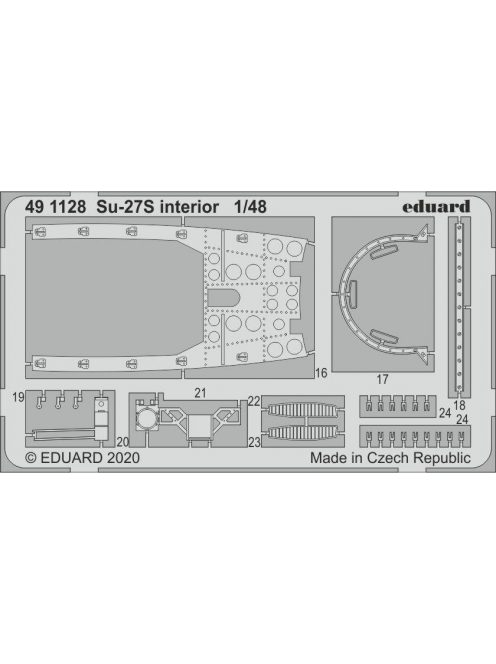 Eduard - Su-27S interior for Kitty Hawk