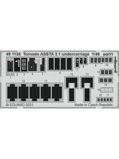 Eduard - Tornado ASSTA 3.1 undercarriage for Revell