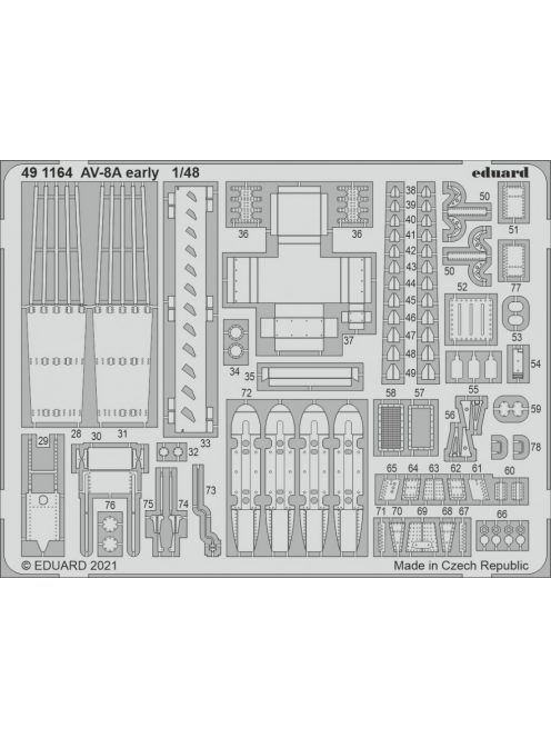 Eduard - AV-8A early for KINETIC