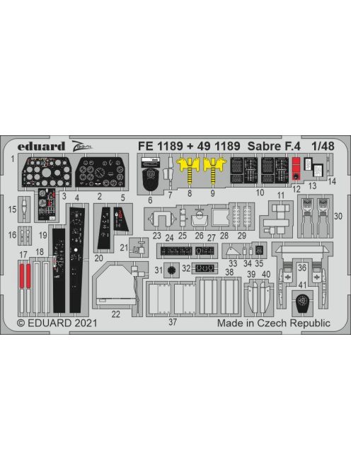 Eduard - Sabre F.4 1/48 For Airfix